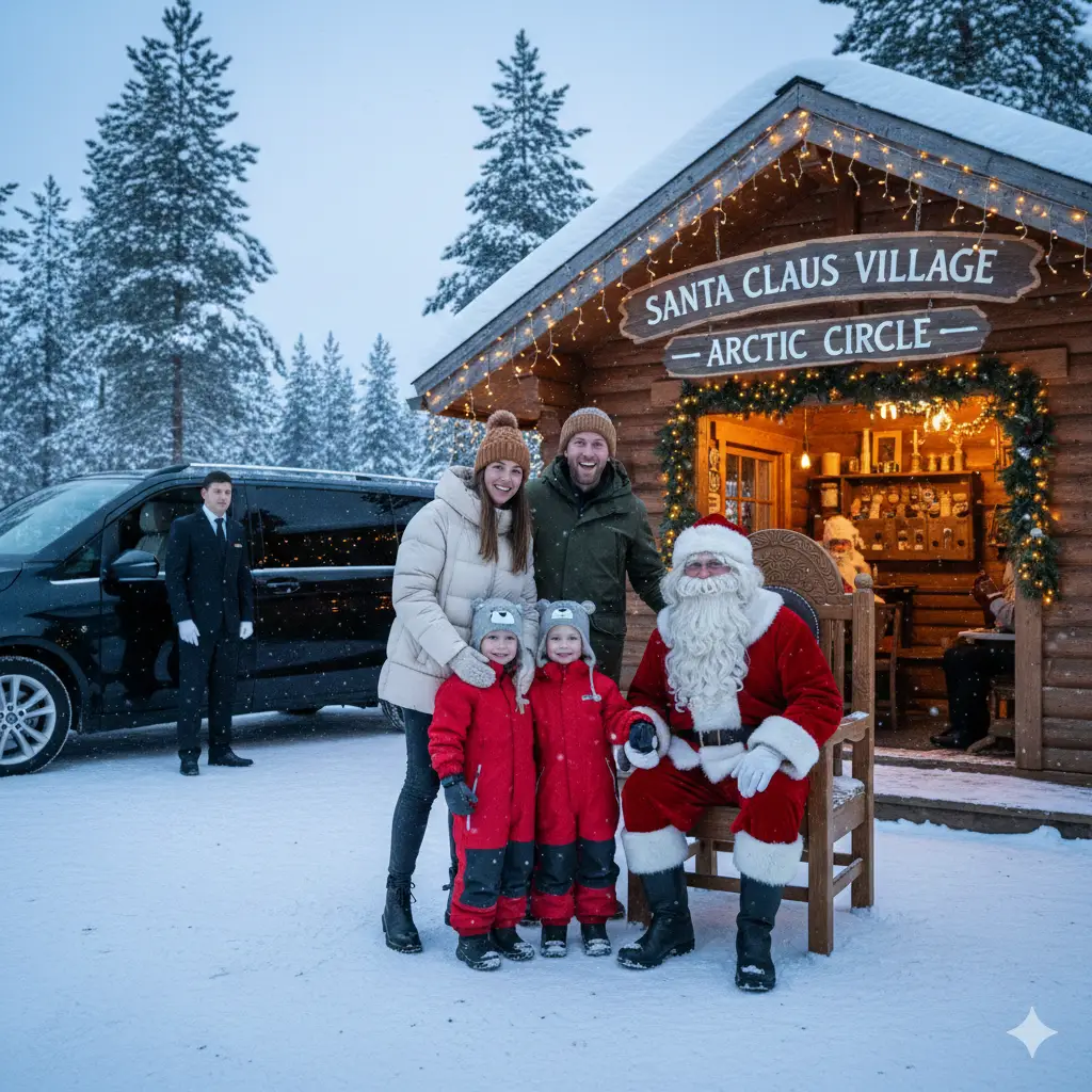 Visit santa claus rovaniemi from saariselka to santaclaus in rovaniemi